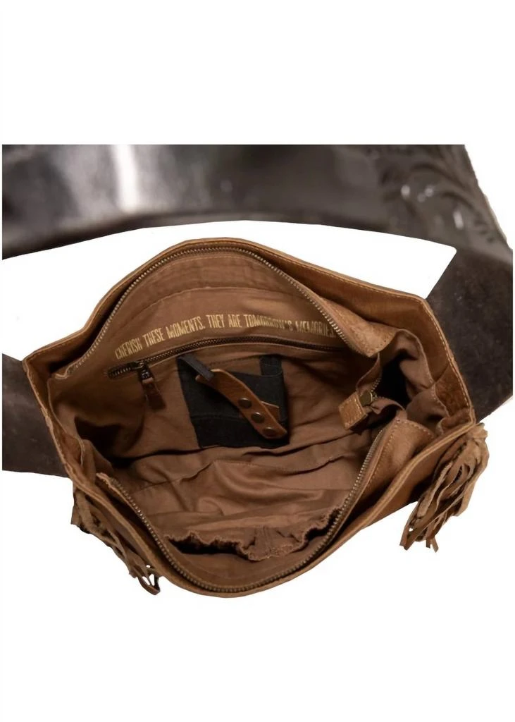 STS Ranchwear Women
s Boho Cowgirl Faye Fringe Purse In Brown 4