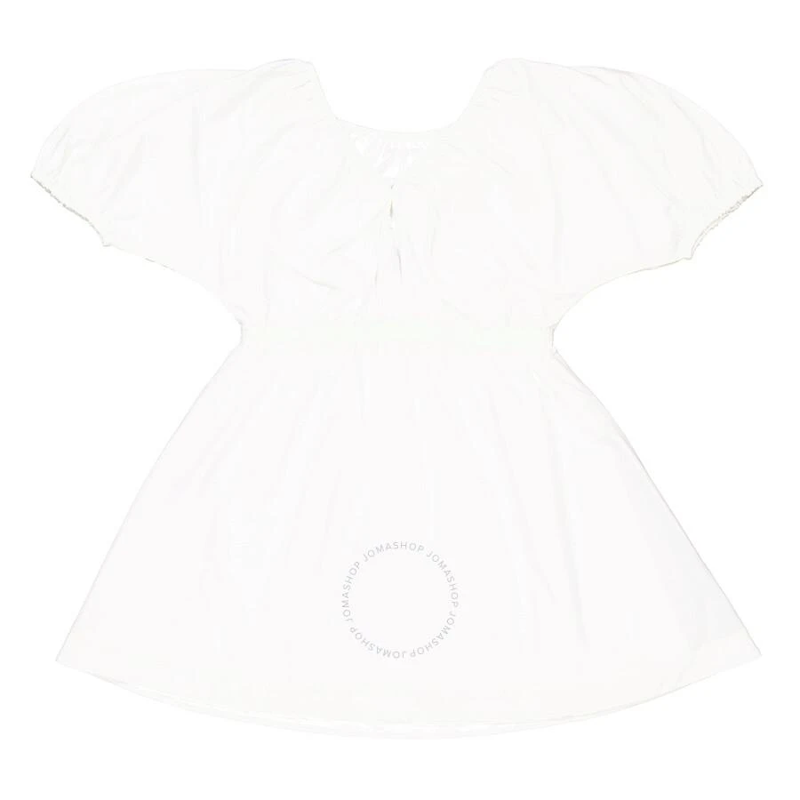 Burberry Burberry Girls White Tividale Thomas Teddy Bear Print Silk-Cotton Blended Dress, Size 14Y 3