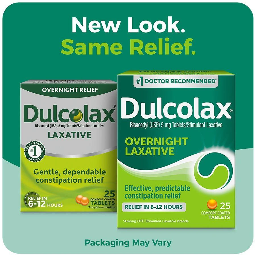 Dulcolax Stimulant Laxative Tablets for Constipation Relief 2