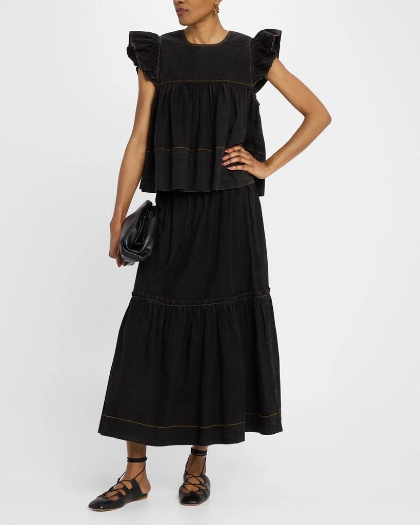 Shop Garment-Dyed Smocked Maxi Skirt on Sale at BeyondStyle  Get 50% Off  Garment-Dyed Smocked Maxi Skirt with Limited-Time Flash Deals, Exclusive  Discounts, and Special Offers. Enjoy Unbeatable Savings on Garment-Dyed  Smocked