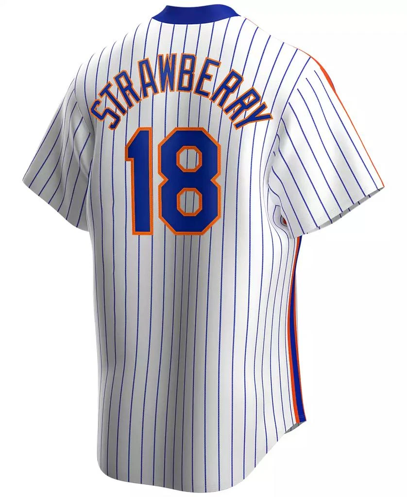 NIKE Men's Darryl Strawberry New York Mets Coop Player Replica Jersey 1