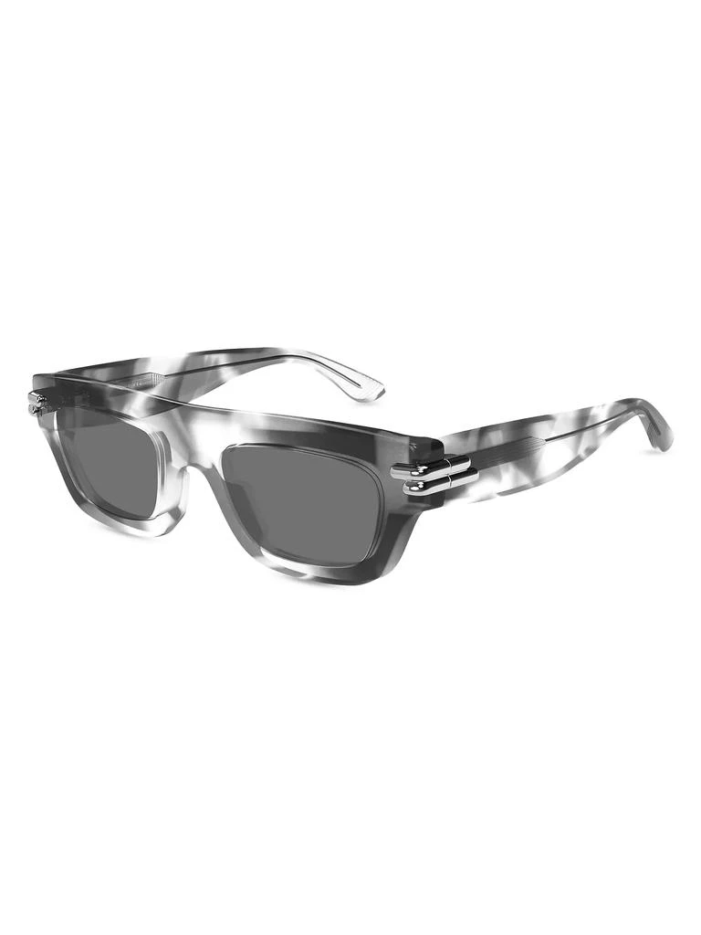 Bottega Veneta Bold Ribbon BV1321S 50MM Rectangular Sunglasses 1