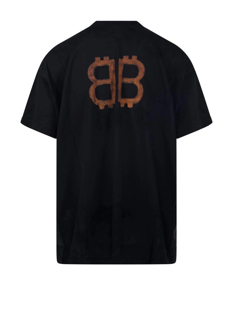 Balenciaga Balenciaga Paris Moon Vintage Oversized T-Shirt 2
