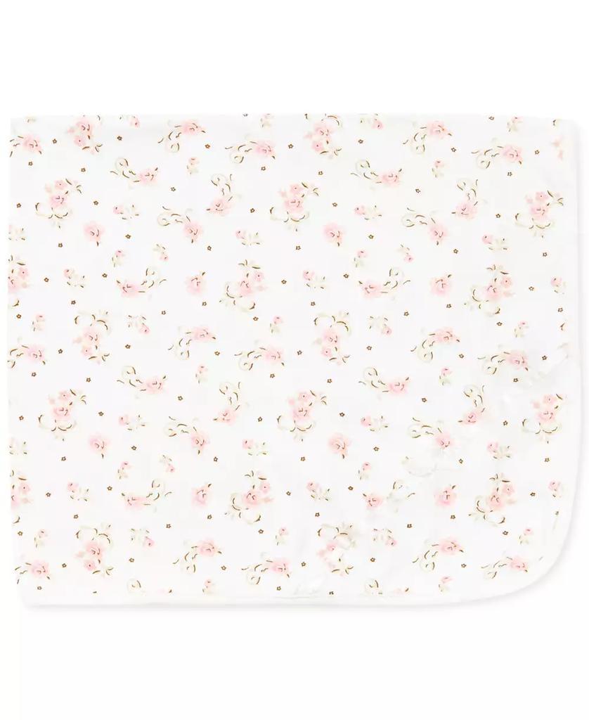 Little Me Baby Girls Sweet Vintage Rose Print Blanket