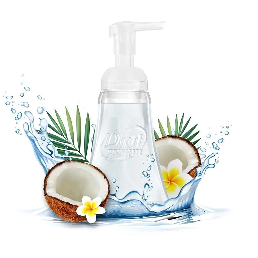 Dial Complete Antibacterial Foaming Hand Wash Coconut Water 7
