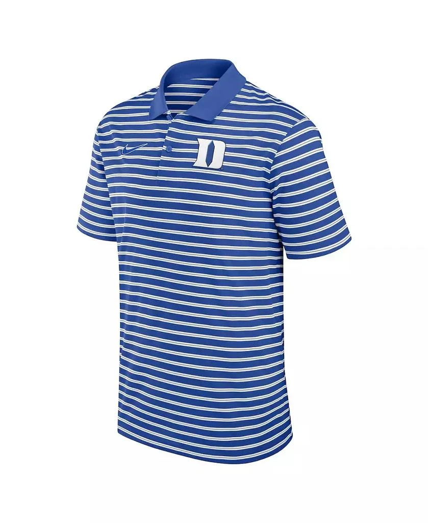NIKE Men's Duke Blue Devils Primetime Victory Striped Performance Polo 2