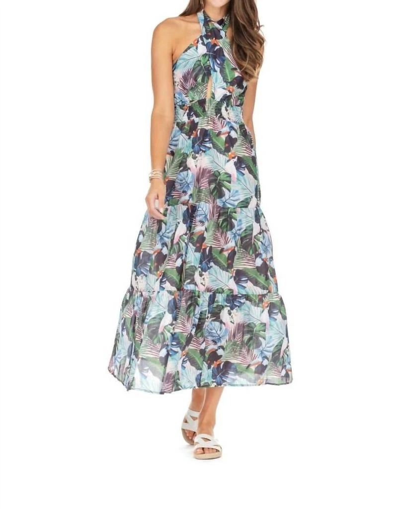 Jade HALTER MAXI DRESS 1