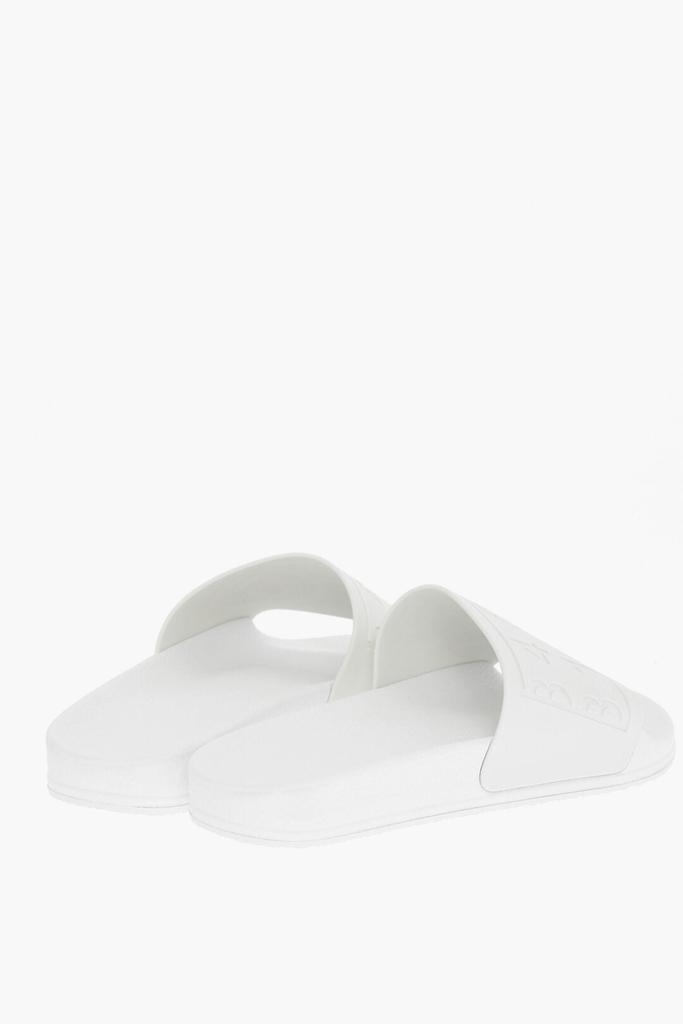 MAISON MARGIELA Maison Margiela MM6 Solid Color Slides with Embossed Logo