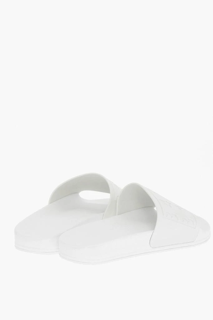 MAISON MARGIELA Maison Margiela MM6 Solid Color Slides with Embossed Logo 2