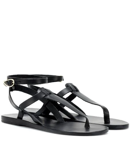 ANCIENT GREEK SANDALS Estia leather sandals 1