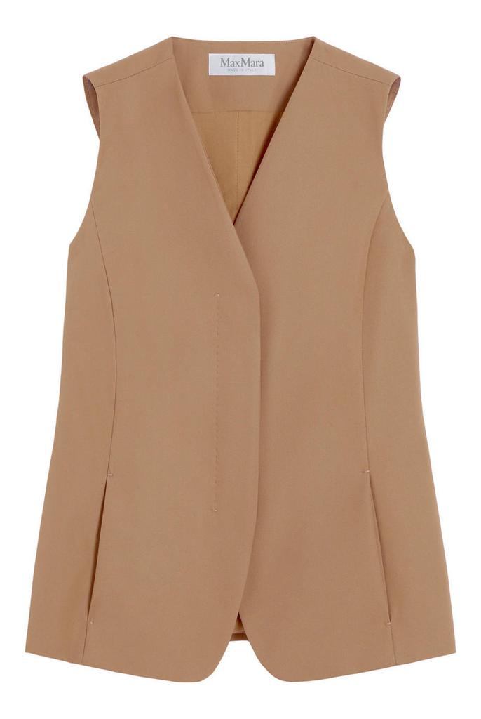 Max Mara Cotton twill gilet