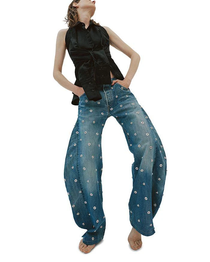 A.W.A.K.E. Mode Deconstructed Halter Shirt 2