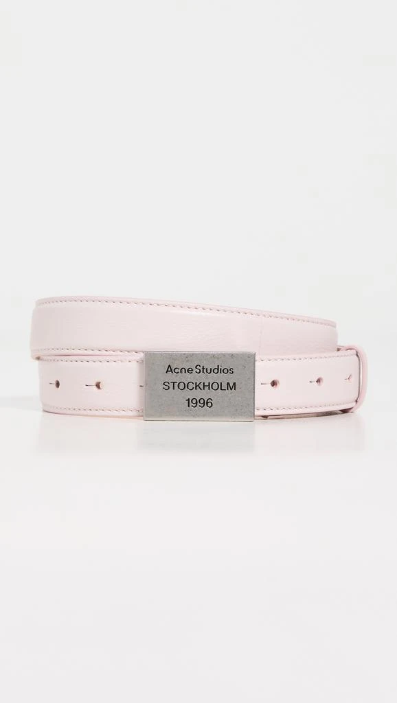Acne Studios 1996 Logo Plaque Belt 1