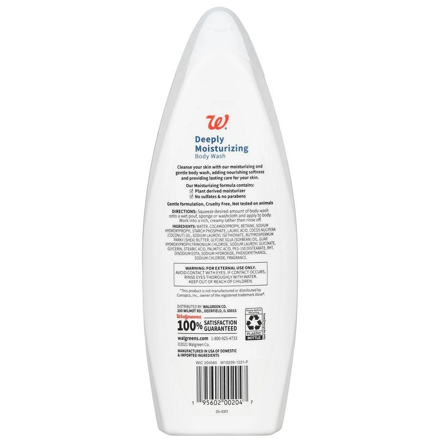 Walgreens Deeply Moisturizing Body Wash 3