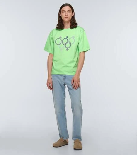ERL Printed cotton jersey T-shirt 2