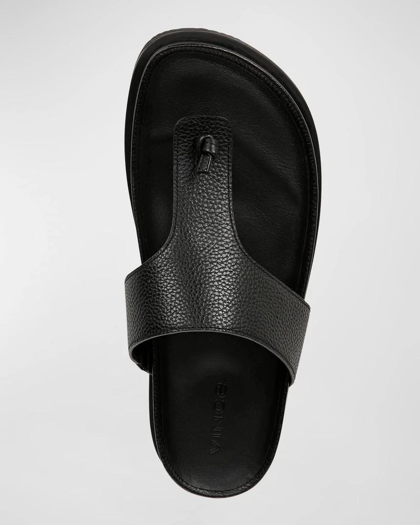 Vince Men's Diego Leather Thong Sandals 5