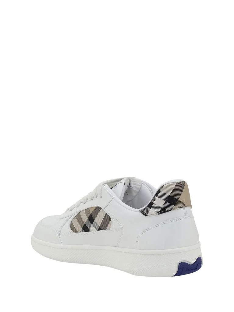 adidas gazelle silver green womens Sliced Check Sneakers Burberry Beige main image 1