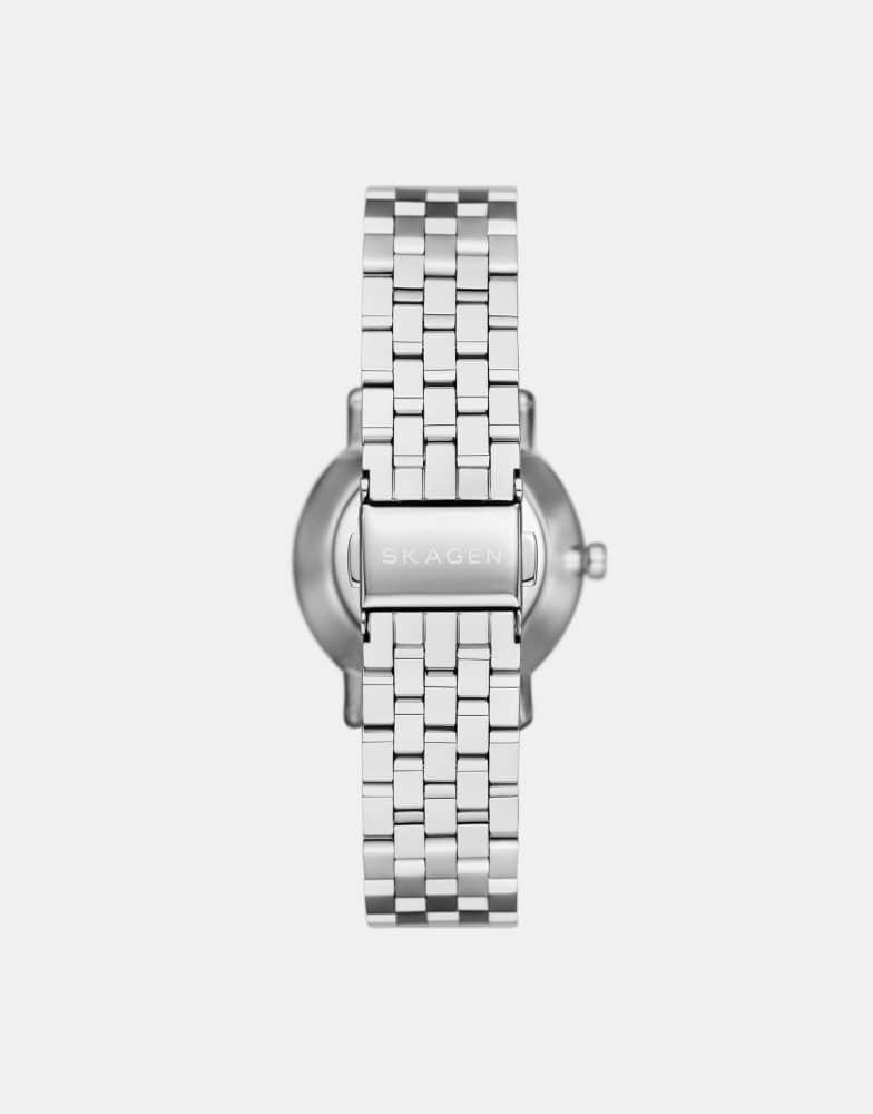 Skagen Skagen Women's kuppel lille two-hand sub-second, silver stainless steel watch, skw3129 in silver