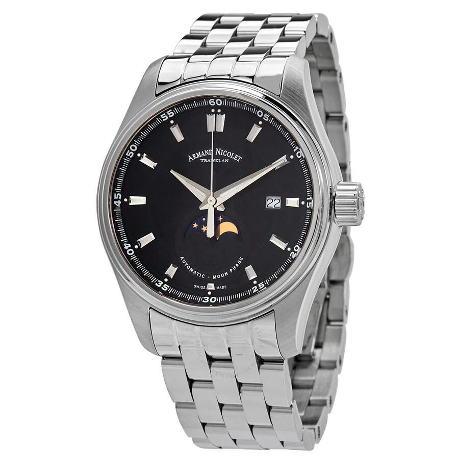 Armand Nicolet MH2 Automatic Black Dial Men's Watch A640L-NR-MA2640A 1