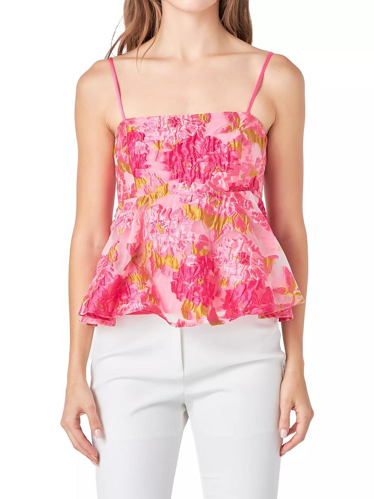 Endless Rose Organza Floral Top