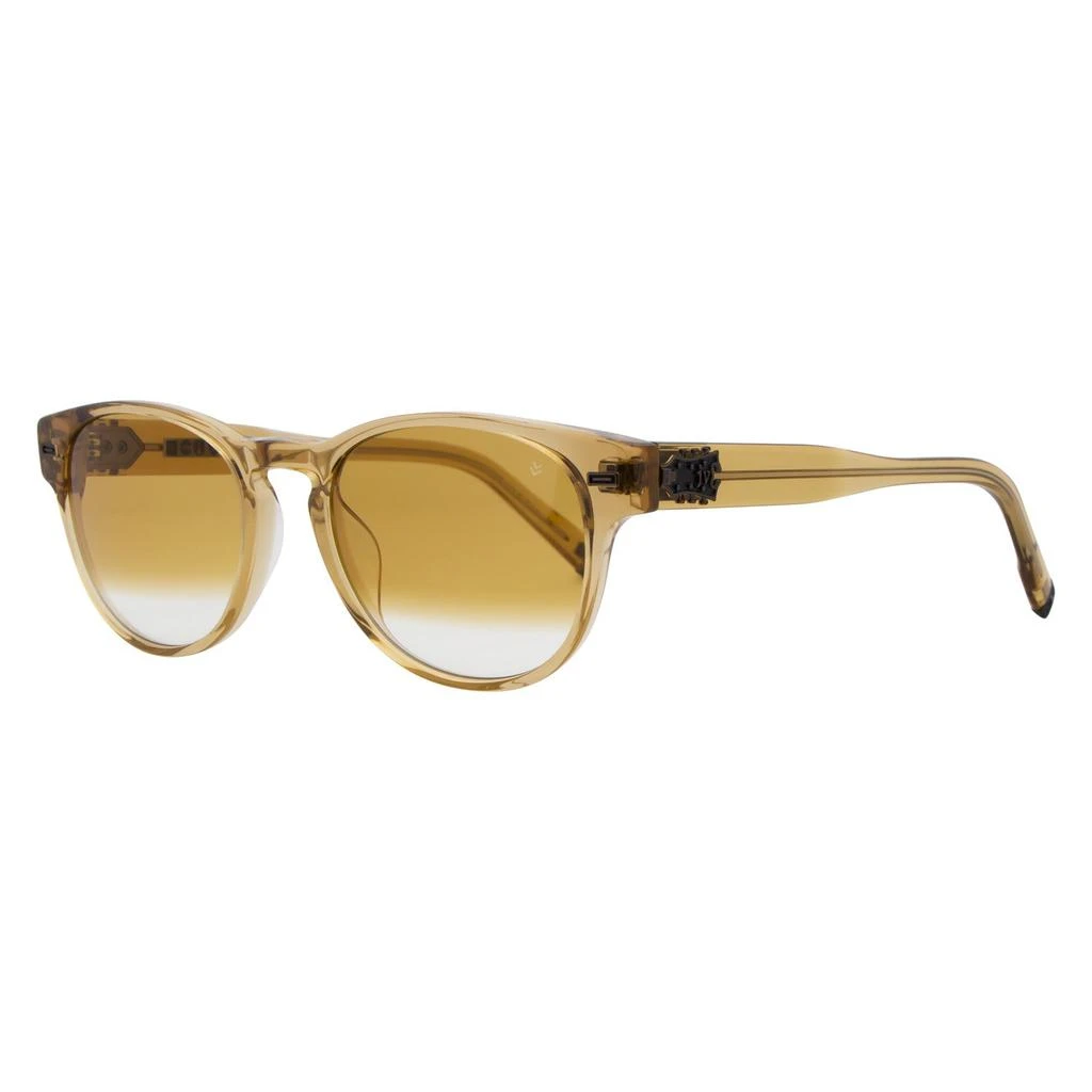 John Varvatos Oval Sunglasses V532 Yellow-Cystal Yellow/Cystal 51mm 532 1