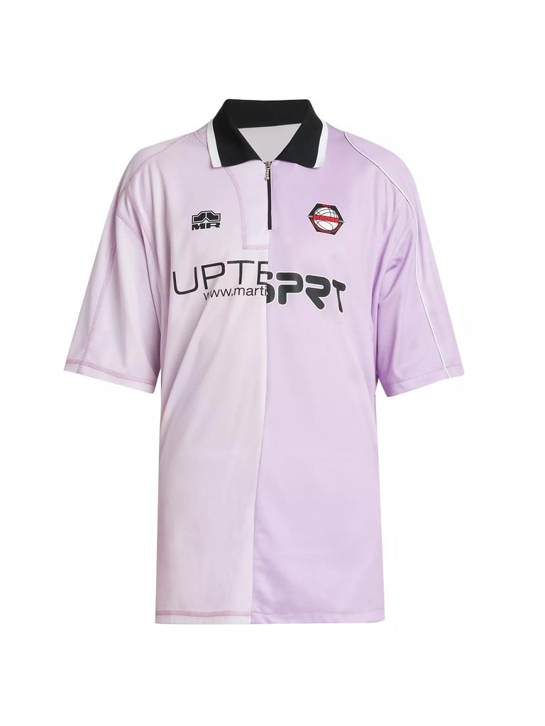 Martine Rose Half & Half Football Top