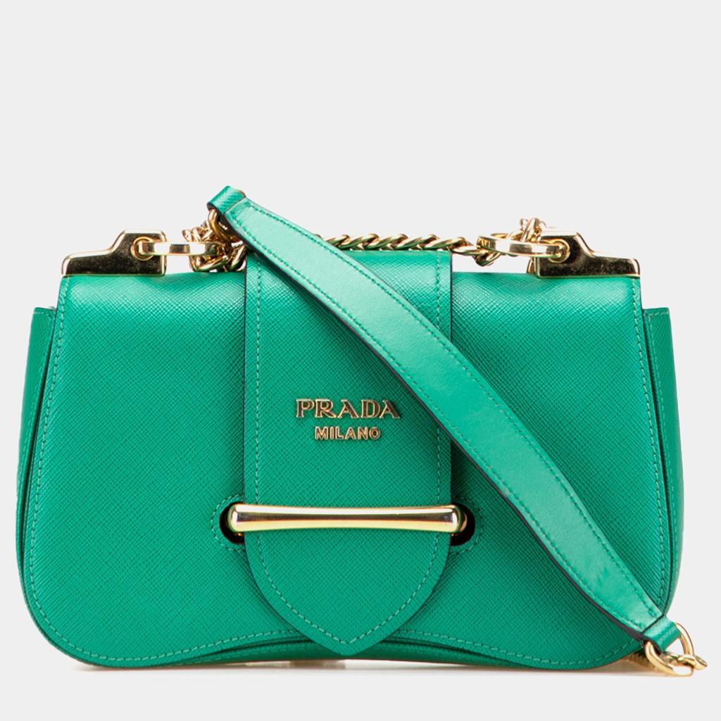 Prada Sand shearling crossbody bag - Crossbody Bags