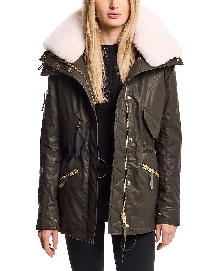 SAM. Devon Shearling Trim Parka