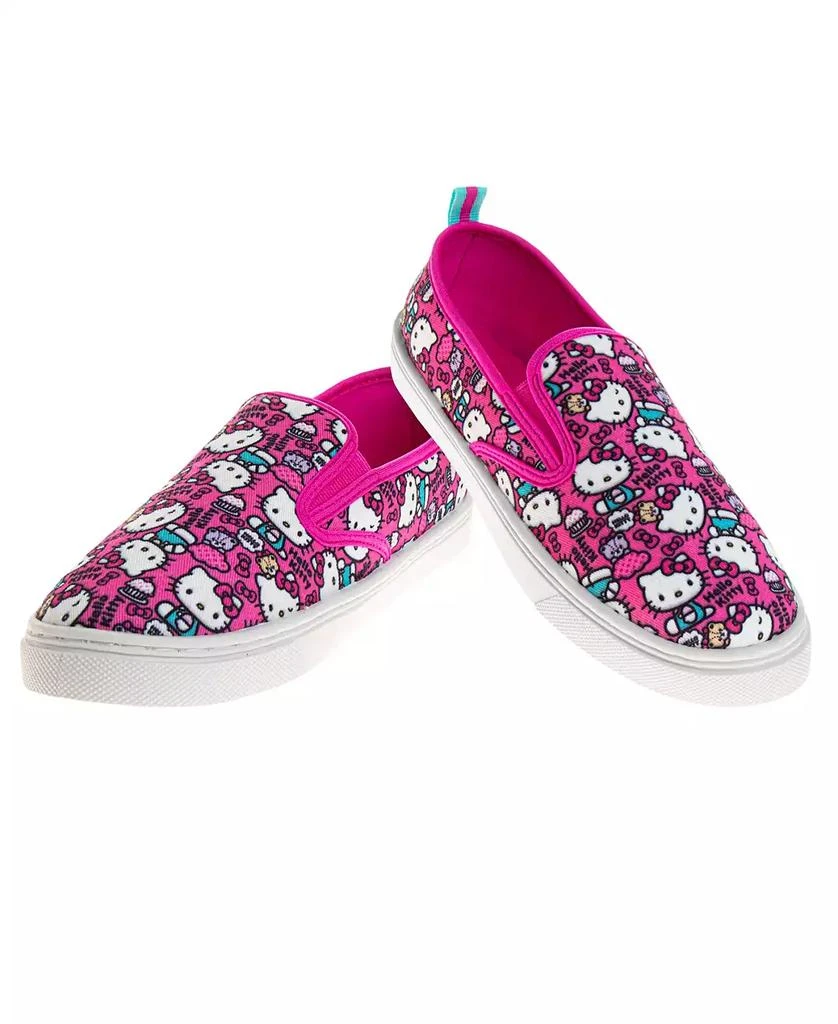 Hello Kitty Little and Big Girls Canvas Sneakers 8