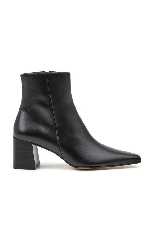Flattered Flattered - Riley Leather Ankle Boots - Black - IT 38 - Moda Operandi 1