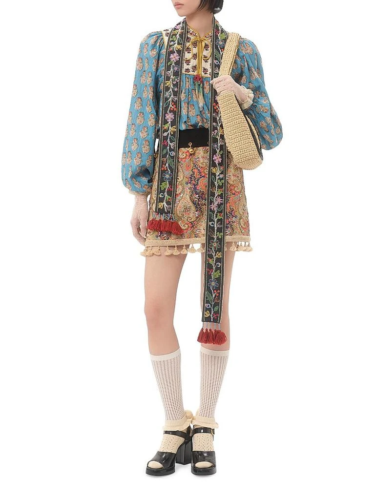 Valentino Cotton and Lurex Top 7