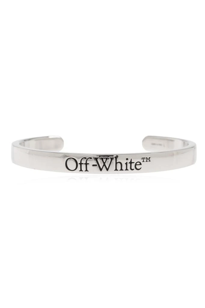 Off-White Off-White Logo Engraved Bracelet 1