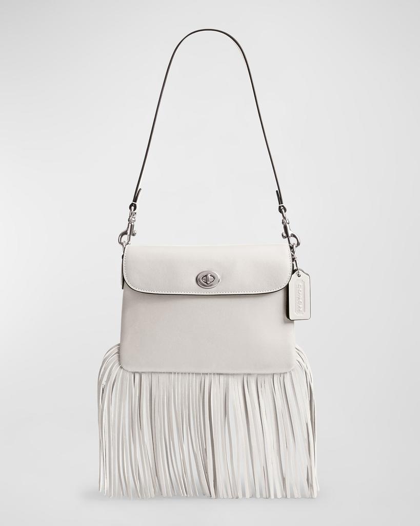 Coach 1964 Fringe Glovetanned Leather Shoulder Bag
