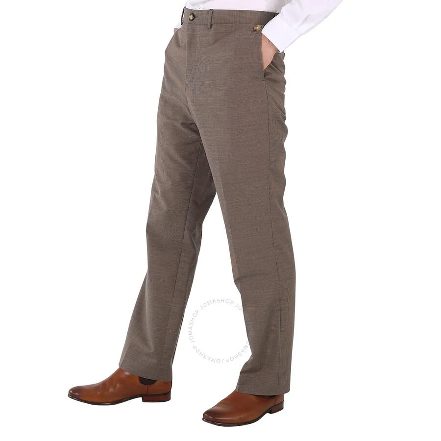 Burberry Beige Wool Pocket Detail Tailored Trousers 3