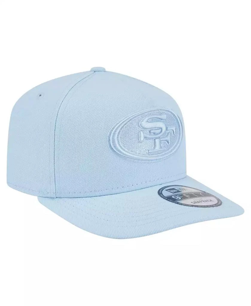 New Era Men's Light Blue San Francisco 49ers Color Pack 9FIFTY Snapback Hat 4