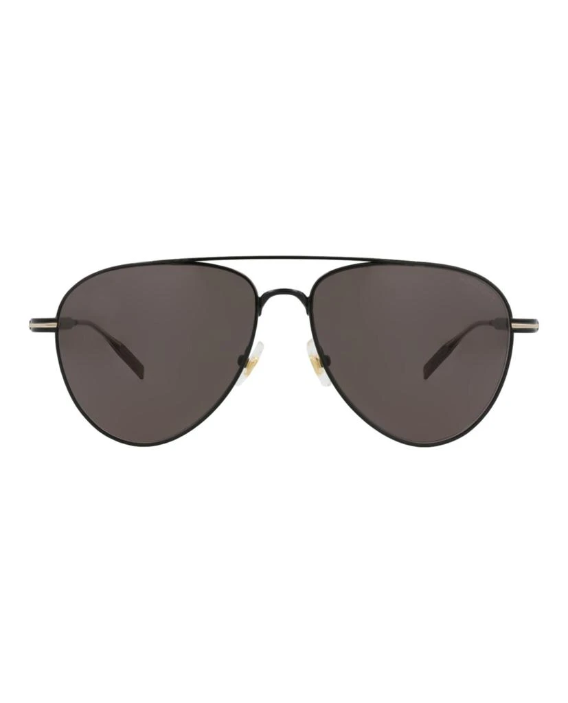 MontBlanc Aviator-Frame Metal Sunglasses 1