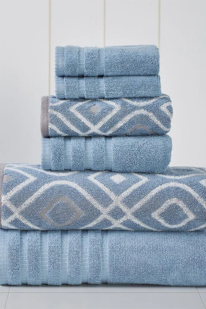 Modern Threads Yard Dyed Towel 6-Piece Set 1