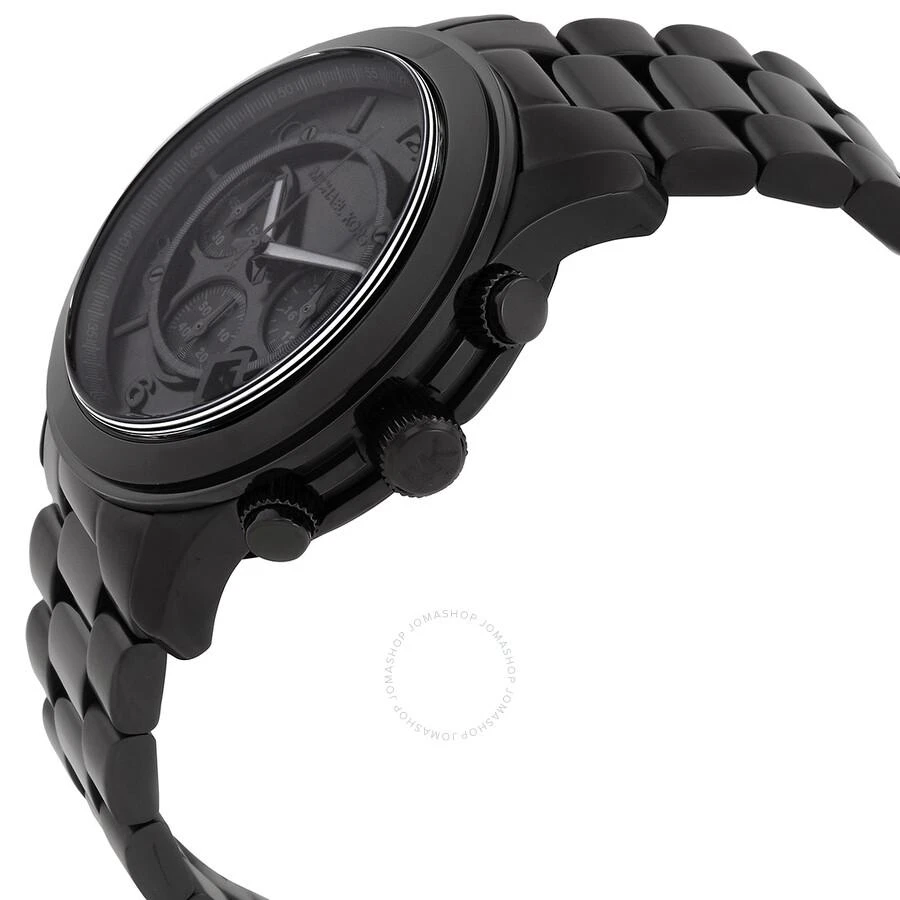 Michael Kors Oversized Runway Chronograph Quartz Black Dial Men's Watch MK9073 2