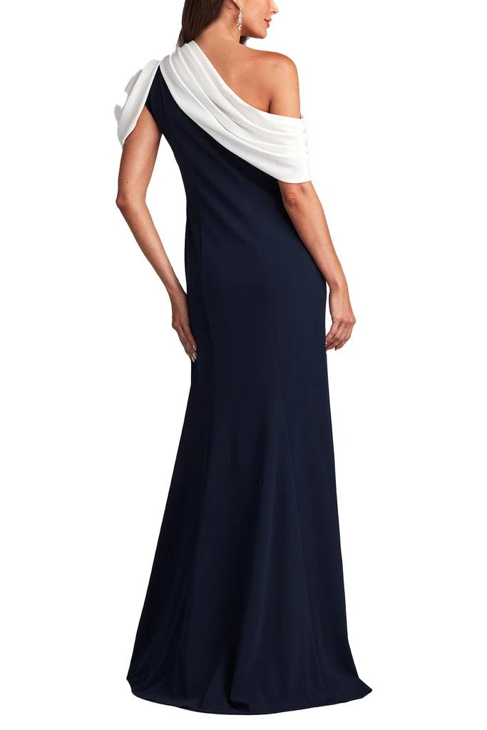 Tadashi Shoji Copley Shoulder Drape Gown 3