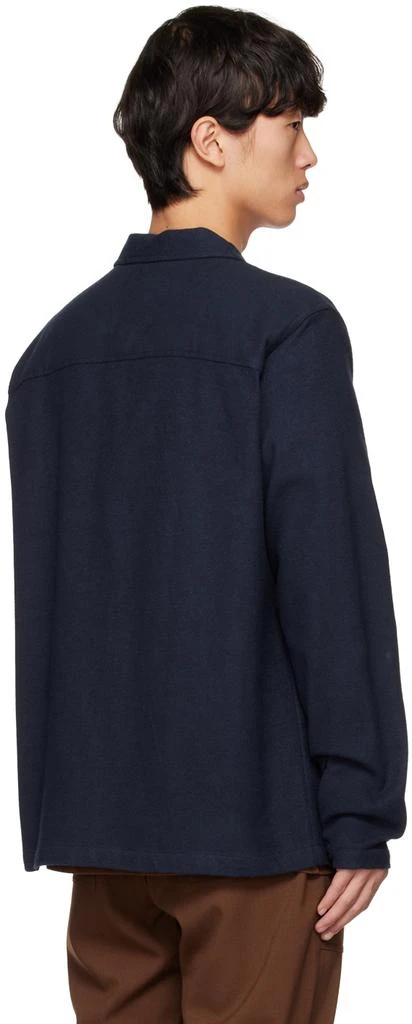 Saturdays NYC Navy Ryan Shirt 3