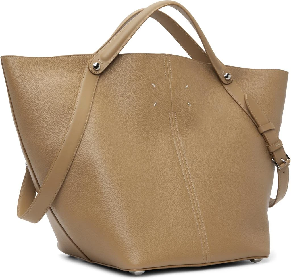 MAISON MARGIELA Tan Dress-Age Medium Bag 2