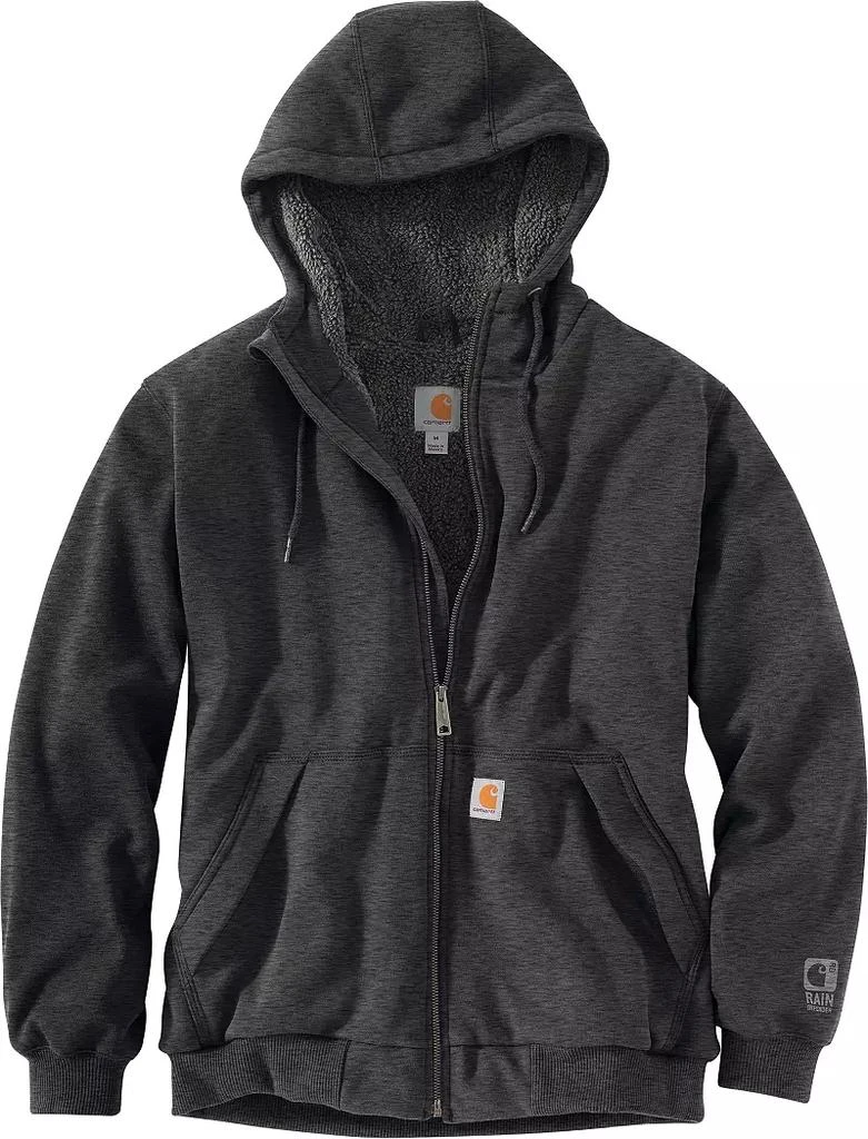 Carhartt Carhartt Men
s Rain Defender Rockland Sherpa-Lined Hooded Sweatshirt 2