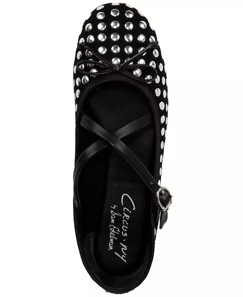 Circus NY by Sam Edelman Women's Zuri Metal Crossband Ballet Flats 4