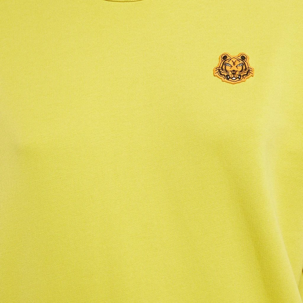 Kenzo Kenzo Yellow Tiger Applique Cotton Knit Sweatshirt S 3