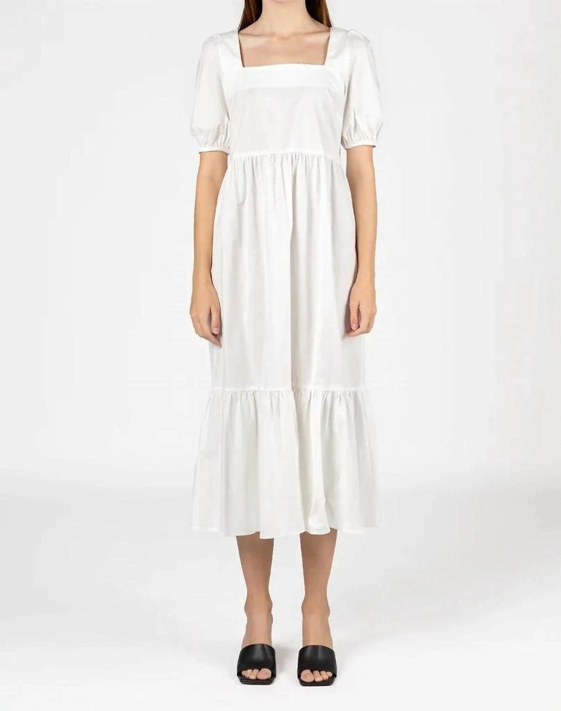 MOD REF The Zaria Dress In White 1