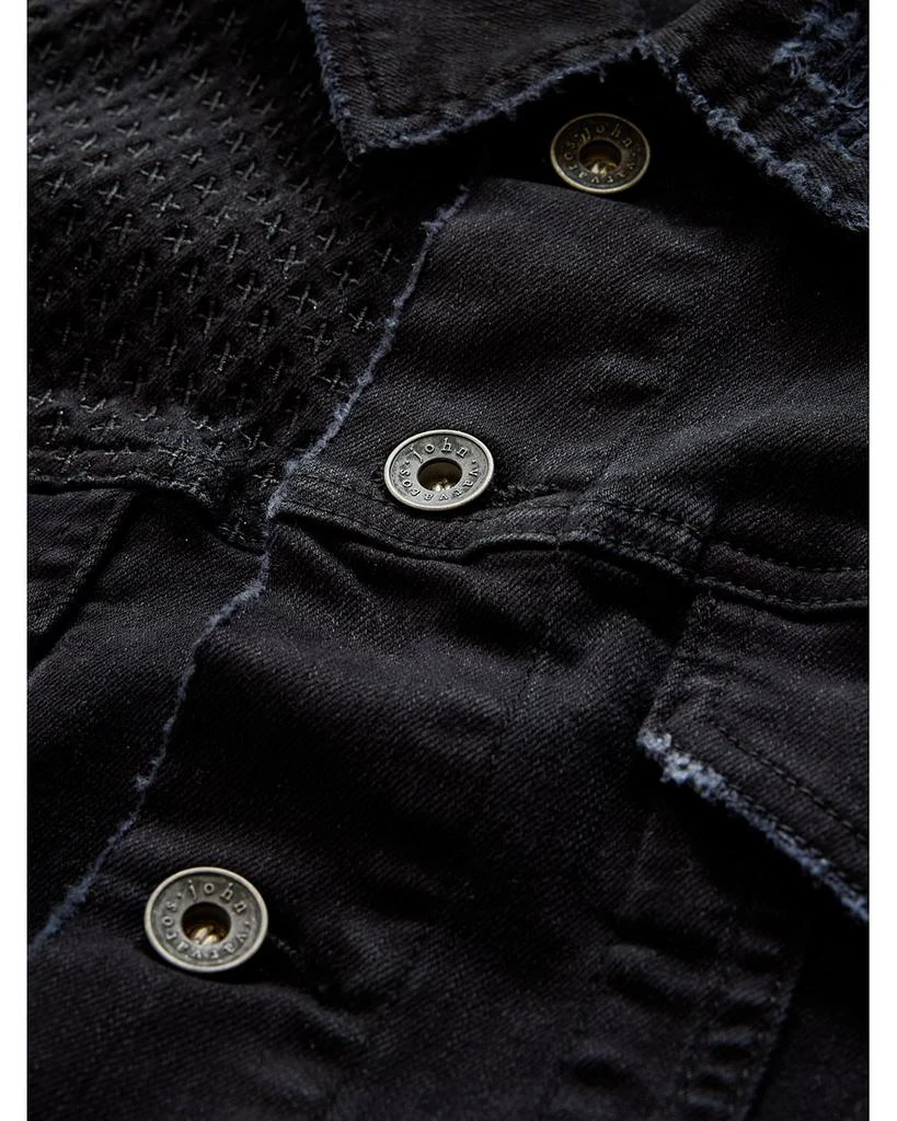 John Varvatos Wesley Distressed Trucker Jacket 6