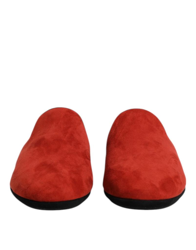 Dolce & Gabbana Suede Slides Flat Slipper Men's Shoes