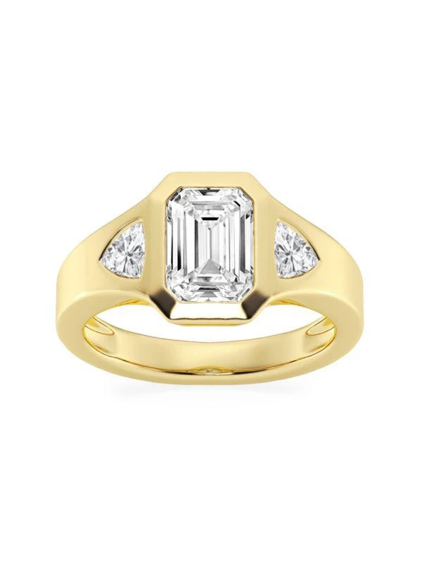 Badgley Mischka 14K Gold & 2.6 TCW Lab Grown Diamond Ring 1