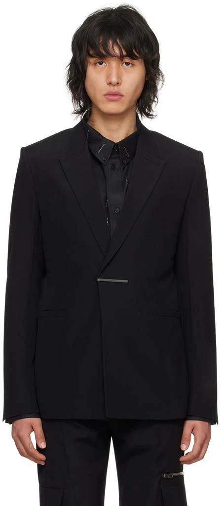 Givenchy Black Slim-Fit Blazer 1