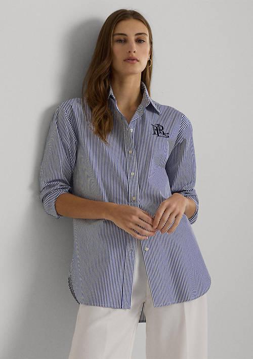 Ralph Lauren Ralph Lauren Relaxed Fit Striped Stretch Cotton Shirt